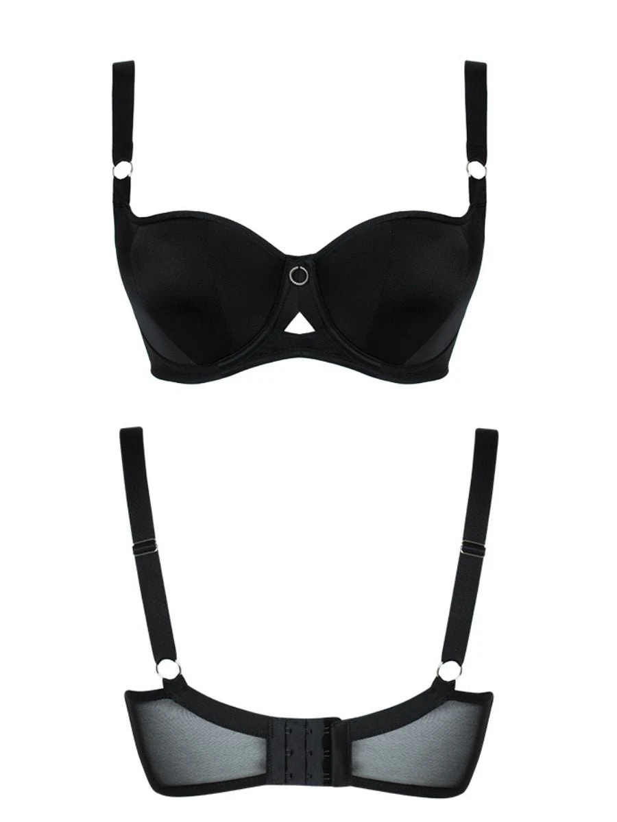 Curvy Kate Boost Me Up Balcony Bra - Black 10 Curvy Kate Boost Me Up Balcony Bra - Black - Image 8