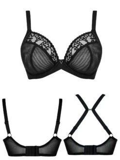 Curvy Kate Centre Stage Full Plunge Bra - Black -FREYA Shop braforme curvy kate lingerie centre stage ck033101 black p