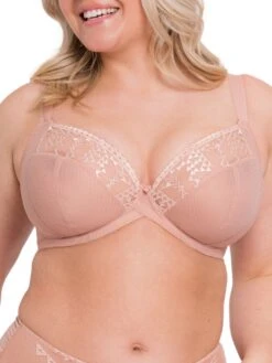 Curvy Kate Centre Stage Full Plunge Bra - Latte