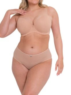 Curvy Kate Smoothie T-Shirt Bra - Latte -FREYA Shop braforme curvy kate lingerie ck029104 lat full