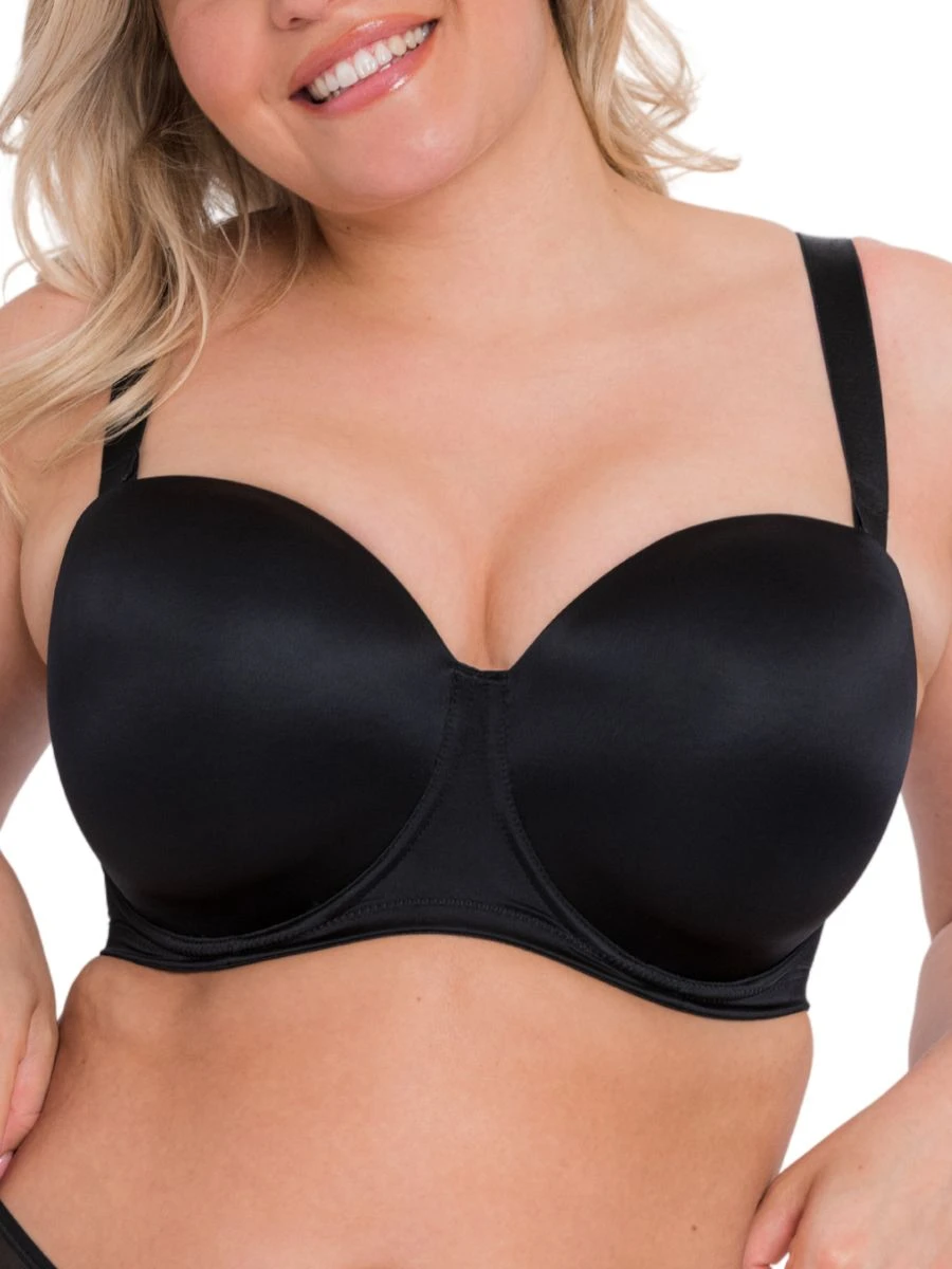 Curvy Kate Smoothie Strapless Bra - Black 5 Curvy Kate Smoothie Strapless Bra - Black - Image 3
