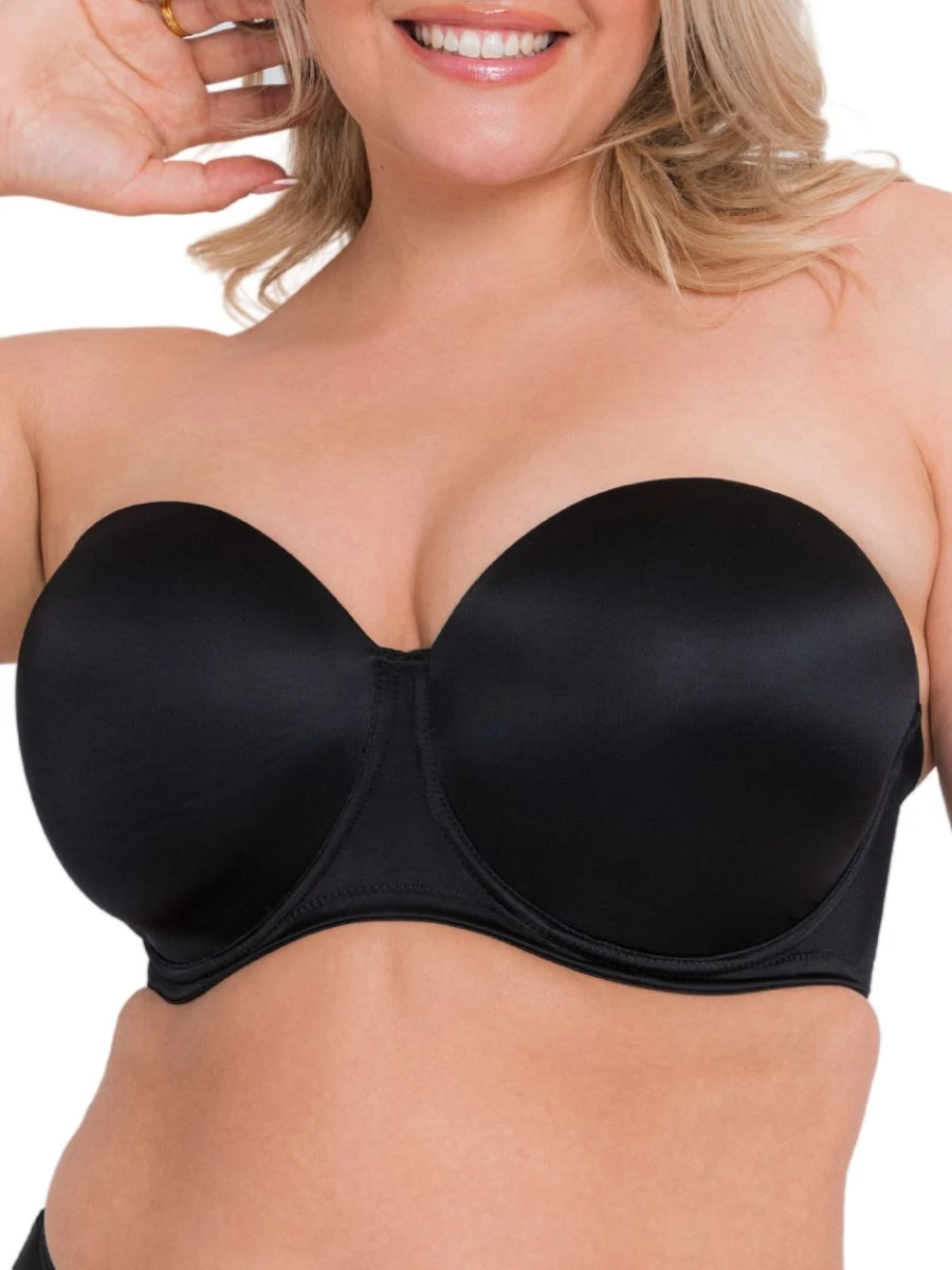 Curvy Kate Smoothie Strapless Bra - Black 3 Curvy Kate Smoothie Strapless Bra - Black