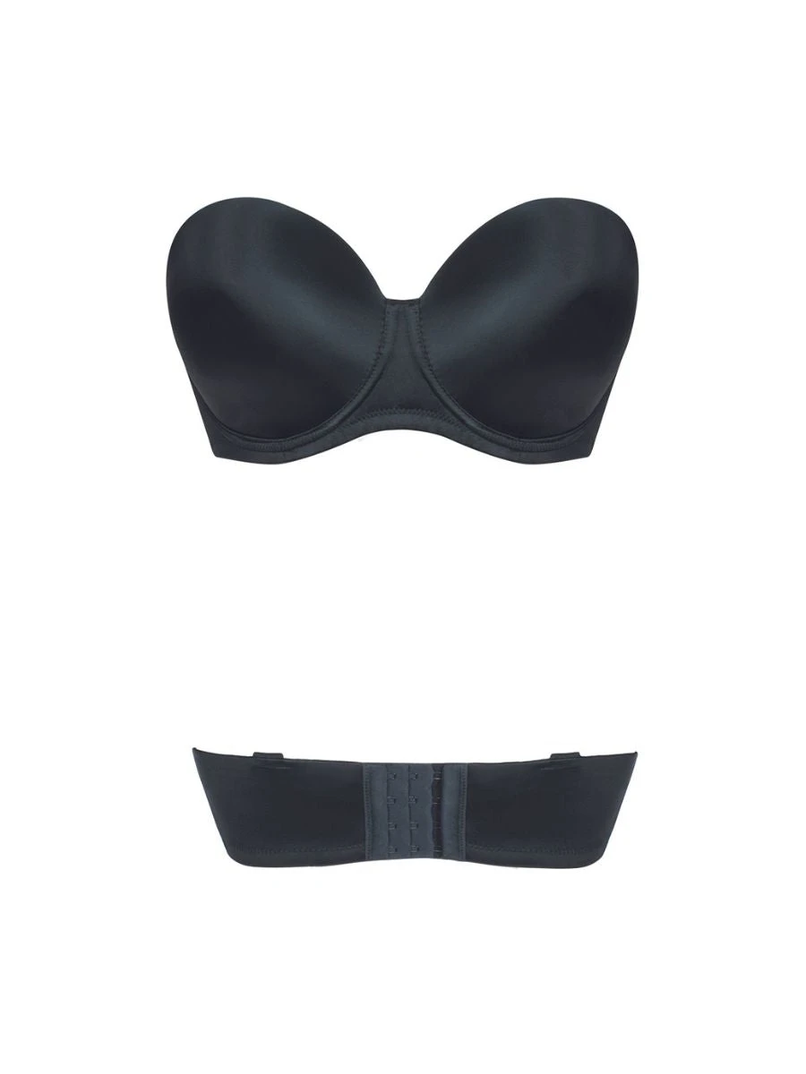 Curvy Kate Smoothie Strapless Bra - Black 12 Curvy Kate Smoothie Strapless Bra - Black - Image 10