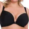 Curvy Kate Superplunge Multiway Plunge Bra - Black -FREYA Shop braforme curvy kate lingerie superplunge bra multiway black f1