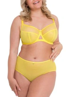Curvy Kate Victory Balcony Bra - Citron -FREYA Shop braforme curvy kate lingerie victory ck9001 ck9003 citron full
