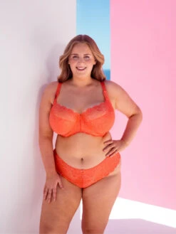 Curvy Kate Lovelace Full Cup Side Support Bra - Coral -FREYA Shop braforme curvy kate lovelace CK089120 COR 3l