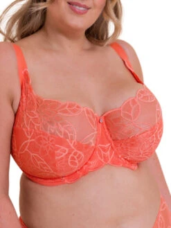 Curvy Kate Lovelace Full Cup Side Support Bra - Coral