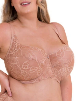Curvy Kate Lovelace Full Cup Side Support Bra - Latte -FREYA Shop braforme curvy kate lovelace CK089120 LAT s