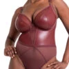 Curvy Kate Lucky Star Bodysuit - Oxblood -FREYA Shop braforme curvy kate lucky star CK031704 OXB f 2 e885b53d c6ba 4ac7 aaad 5d656be95f48