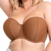 Curvy Kate Luxe Strapless Bra - Caramel -FREYA Shop braforme curvy kate luxe CK2601 CAR f