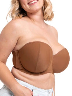 Curvy Kate Luxe Strapless Bra - Caramel -FREYA Shop braforme curvy kate luxe CK2601 CAR s