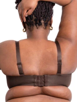 Curvy Kate Luxe Strapless Bra - Cocoa -FREYA Shop braforme curvy kate luxe CK2601 COA 2b