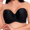 Curvy Kate Luxe Strapless Bra - Jet Black -FREYA Shop braforme curvy kate luxe CK2601 JEB f