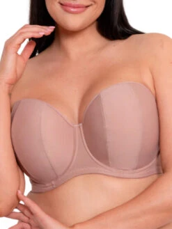 Curvy Kate Luxe Strapless Bra - Latte -FREYA Shop braforme curvy kate luxe CK2601 LAT 2f