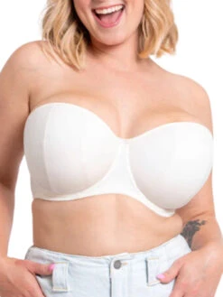Curvy Kate Luxe Strapless Bra - Pearl Ivory -FREYA Shop braforme curvy kate luxe CK2601 PIV 2f