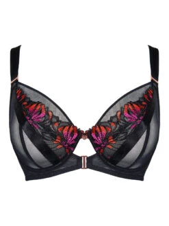 Curvy Kate Mesmerise Plunge Bra - Black Multi -FREYA Shop braforme curvy kate mesmerise ST037101 BMU c