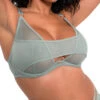 Curvy Kate Peep Show Deep Plunge Bra - Sage Green -FREYA Shop braforme curvy kate peep show st029118 SGN f