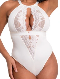 Curvy Kate Indulgence Bodysuit - Ivory -FREYA Shop braforme curvy kate scantilly indulgence ST010704 IVO 3f