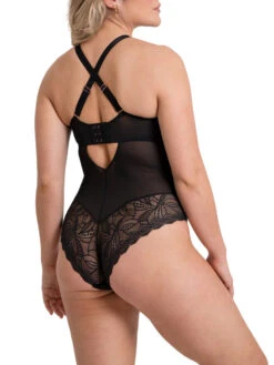 Curvy Kate Opulence Bodysuit - Black -FREYA Shop braforme curvy kate scantilly opulence ST038704 BLK 2b