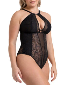 Curvy Kate Opulence Bodysuit - Black -FREYA Shop braforme curvy kate scantilly opulence ST038704 BLK 2f
