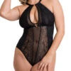 Curvy Kate Opulence Bodysuit - Black -FREYA Shop braforme curvy kate scantilly opulence ST038704 BLK f