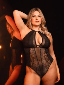 Curvy Kate Opulence Bodysuit - Black -FREYA Shop braforme curvy kate scantilly opulence ST038704 BLK l