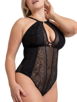 Curvy Kate Opulence Bodysuit - Black -FREYA Shop braforme curvy kate scantilly opulence ST038704 BLK s
