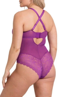 Curvy Kate Opulence Bodysuit - Mystic Purple -FREYA Shop braforme curvy kate scantilly opulence ST038704 MPU 2b