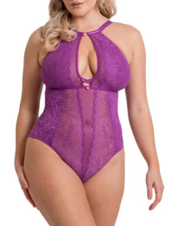 Curvy Kate Opulence Bodysuit - Mystic Purple