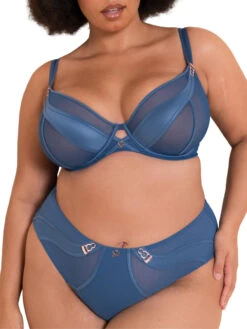 Curvy Kate Suspense Plunge Bra - French Blue -FREYA Shop braforme curvy kate scantilly suspense ST043101 FBL s
