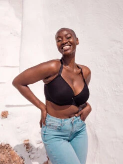 Curvy Kate Smoothie Spacer Moulded T-Shirt Bra - Black -FREYA Shop braforme curvy kate smoothie CK072104 BLK 3l