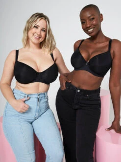 Curvy Kate Smoothie Spacer Moulded T-Shirt Bra - Black -FREYA Shop braforme curvy kate smoothie CK072104 BLK 5l