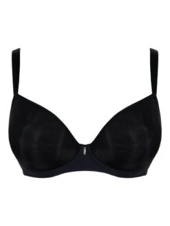 Curvy Kate Smoothie Spacer Moulded T-Shirt Bra - Black -FREYA Shop braforme curvy kate smoothie CK072104 BLK c