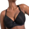 Curvy Kate Smoothie Spacer Moulded T-Shirt Bra - Black -FREYA Shop braforme curvy kate smoothie CK072104 BLK f