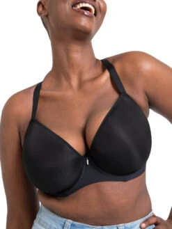 Curvy Kate Smoothie Spacer Moulded T-Shirt Bra - Black