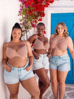 Curvy Kate Smoothie Spacer Moulded T-Shirt Bra - Latte -FREYA Shop braforme curvy kate smoothie CK072104 LAT 4l