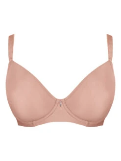 Curvy Kate Smoothie Spacer Moulded T-Shirt Bra - Latte -FREYA Shop braforme curvy kate smoothie CK072104 LAT c