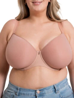 Curvy Kate Smoothie Spacer Moulded T-Shirt Bra - Latte