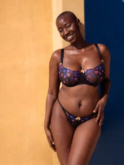 Curvy Kate Strawberry Crush Balcony Bra - Black Multi -FREYA Shop braforme curvy kate strawberry crush CK075100 BMU l