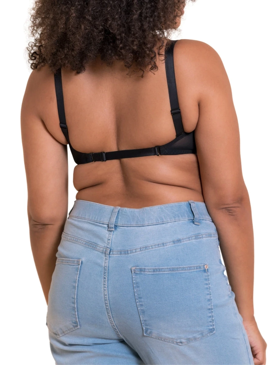 Curvy Kate Superhero Multiway Plunge Bra - Black 6 Curvy Kate Superhero Multiway Plunge Bra - Black - Image 4