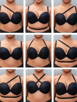 Curvy Kate Superhero Multiway Plunge Bra - Black 22 Curvy Kate Superhero Multiway Plunge Bra - Black -FREYA Shop braforme curvy kate superhero CK088108 BLK 2mvi