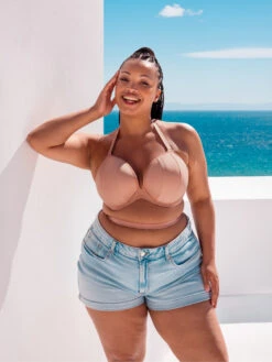 Curvy Kate Superhero Multiway Plunge Bra - Latte -FREYA Shop braforme curvy kate superhero CK088108 LAT l