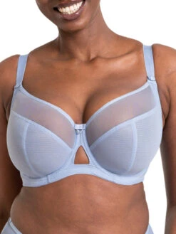 Curvy Kate Victory Balcony Bra - Periwinkle Blue
