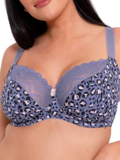 Curvy Kate Wild One Balcony Bra - Leopard Print