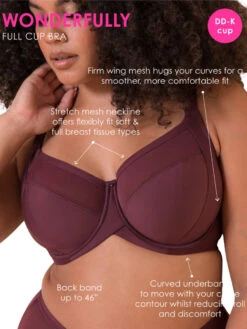 Curvy Kate WonderFully Full Cup Bra - Auburn -FREYA Shop braforme curvy kate wonderfully CK061102 ABN s