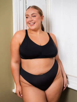 Curvy Kate Zen Non-Wired Bralette - Black -FREYA Shop braforme curvy kate zen CK093110 BLK 4l