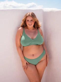 Curvy Kate Zen Non-Wired Bralette - Sage Green -FREYA Shop braforme curvy kate zen CK093110 SGN 2l