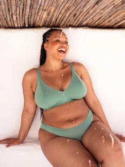 Curvy Kate Zen Non-Wired Bralette - Sage Green -FREYA Shop braforme curvy kate zen CK093110 SGN 3l