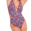 Curvy Kate Kitsch Kate Non Wired Swimsuit - Floral Print 2 Curvy Kate Kitsch Kate Non Wired Swimsuit - Floral Print -FREYA Shop braforme curvykate kitsch kate CS033606 FLP f