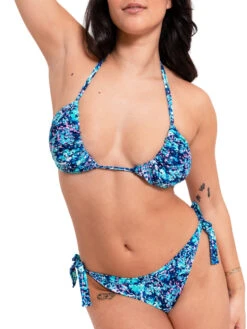 Curvy Kate Mykonos String Bikini Top - Blue Print -FREYA Shop braforme curvykate mykonos CS029308 BPT 3f